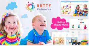 Kutty KidsChildren Shop Shopify Theme