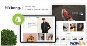 Bixbang Minimalist eCommerce Shopify Template
