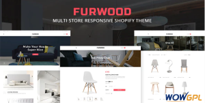 FurWood Multi Store Responsive Shopify Theme