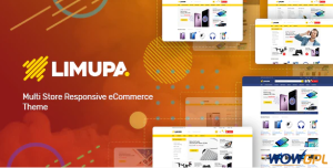 Limupa Technology OpenCart Theme Included Color Swatches