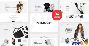 Mimosa Responsive Fashion Opencart 3 Theme