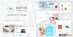 Softie Shopify Theme for Beds Pillows Mattress Interior Shop