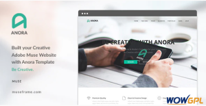 Anora Design Multi Purpose Muse Template