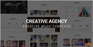 Creative Agency Muse Template