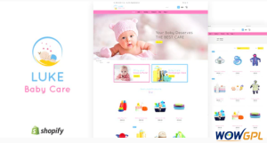 Luke Toys Store Baby Shopify Theme