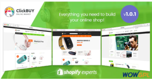 ClickBuy Multi Store Responsive Shopify Theme
