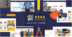 Nora Hardware Store Plumbing Shopify Theme