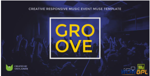 Groove Music Event Party Festival Responsive Muse Template