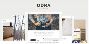 ODRA Creative Multi Purpose Muse Template