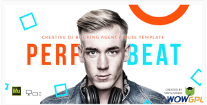 PerfectBeat DJ Booking Agency Muse Template