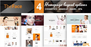 Theface PrestaShop Theme for Beauty Cosmetics Store