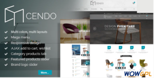 Cendo Responsive Prestashop Furniture Theme