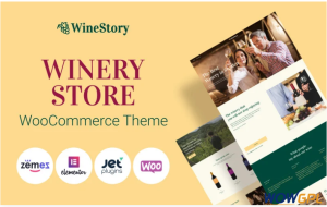 WineStory Genuine And Charming Winery WooCommerce Theme