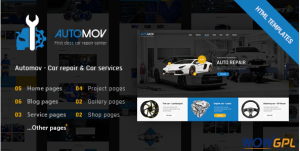 Automov Car Repair Auto Car Services HTML Template