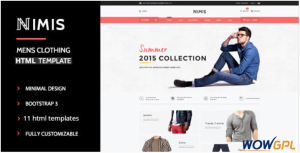 Nimis eCommerce Shop HTML Template