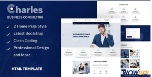 Charles Business Consulting HTML Template