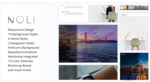 Noli Responsive Coming Soon Template