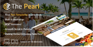Pearl Hotel Restaurant Template