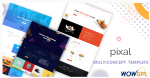 Pixal Multipurpose HTML Template