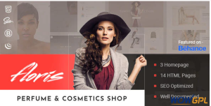 Floris Perfume Cosmetics Shop HTML Template