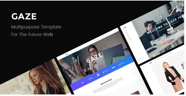 Gaze | Premium Multipurpose HTML Template 1 Gaze Premium Multipurpose HTML Template