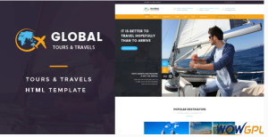 Global Tours Travels HTML Template