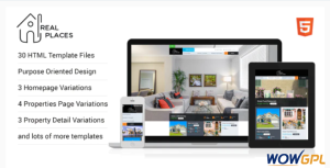 RealPlaces HTML5 Template