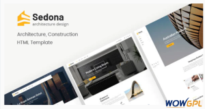 Sedona Architecture Construction HTML Template