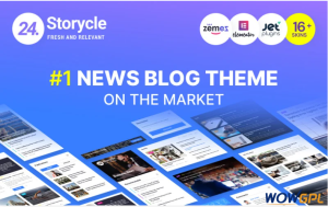 24.Storycle Multipurpose News Portal Elementor WordPress Theme