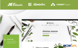 Bankorama Bank WordPress Theme