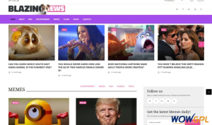 BlazingNews News Magazine Responsive WordPress Theme