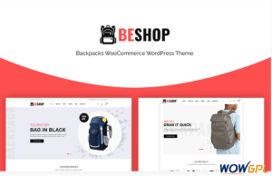 Beshop Backpacks WooCommerce Theme