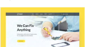 Fixit Gadgets Repair Multipurpose Modern Elementor WordPress Theme