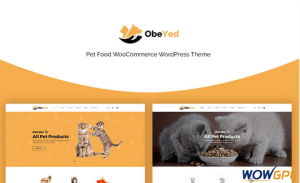Obeyed Pet Food WooCommerce Theme 1