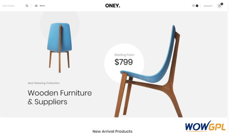 Oney Home Decor Store WooCommerce Theme