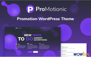 ProMotionic Promotion Agency WordPress Theme