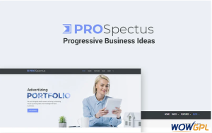 Prospectus Advertising Portfolio WordPress Theme