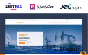 Provem Reliable And Solid Energy WordPress Theme