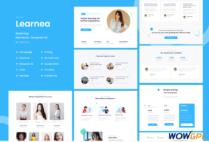 Learnera e Learning Elementor Template Kit