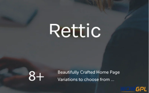 Rettic Creative Agency WordPress Theme