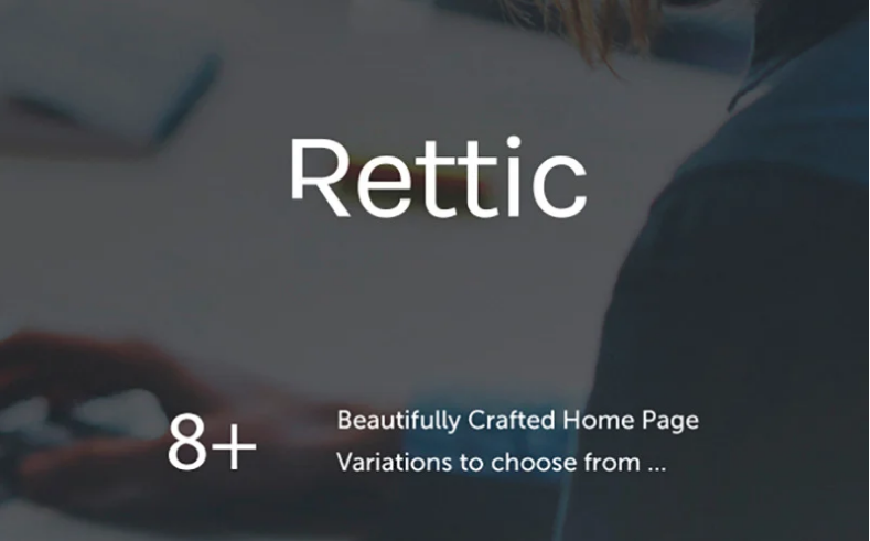 Rettic - Creative Agency WordPress Theme 1 Rettic Creative Agency WordPress Theme