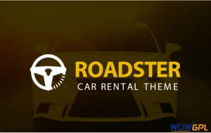 Roadster Car Rental WordPress Theme