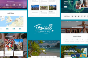 Trawell Travel Blog Elementor Template Kit