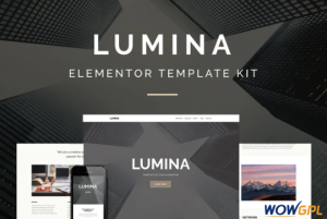 Lumina Creatives Business Elementor Template Kit