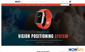 WatchOver Single Product WooCommerce Theme