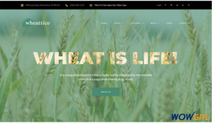 Wheattico Crop Farm Responsive WordPress Theme