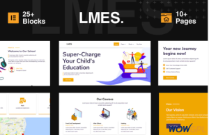 LMES Education Elementor Template Kit