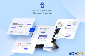 Burto Saas Digital Agency Elementor Template Kit