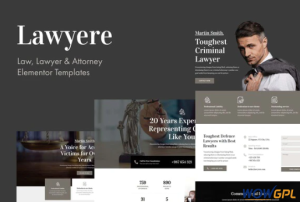Lawyere Legal Attorney Template Kit