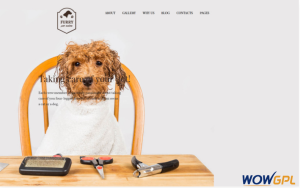 Furry Pet Grooming WordPress Theme